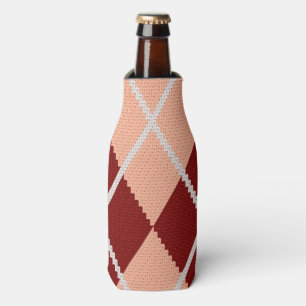 Realistisch Argyle Cloth Flesjeskoeler