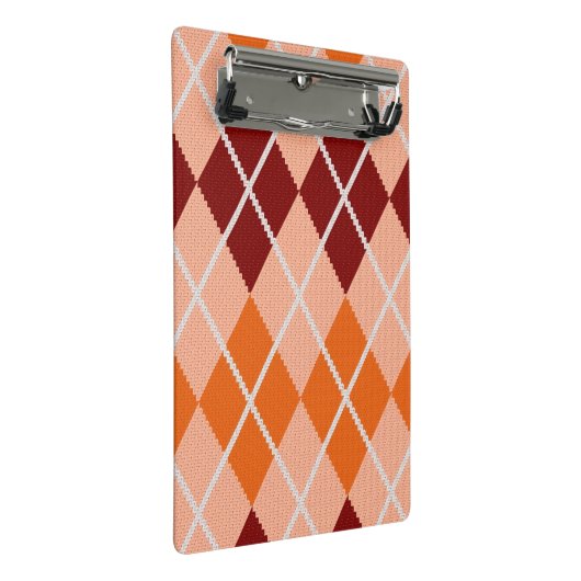 Realistisch Argyle Cloth Mini Klembord (Schuin)