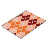 Realistisch Argyle Cloth Notitieboek (Linkerzijde)