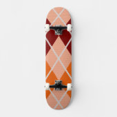 Realistisch Argyle Cloth Skateboard (Voorkant)
