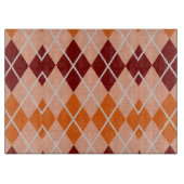 Realistisch Argyle Cloth Snijplank (Voorkant)