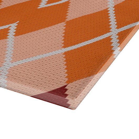 Realistisch Argyle Cloth Snijplank (Hoek)