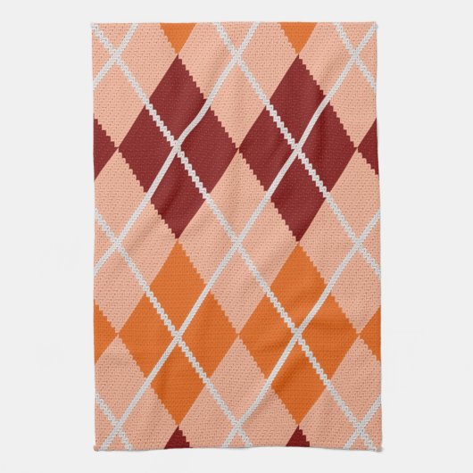 Realistisch Argyle Cloth Theedoek (Verticaal)