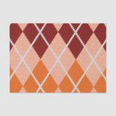 Realistisch Argyle Cloth Tissuepapier (Voorkant)