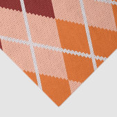 Realistisch Argyle Cloth Tissuepapier (Detail)
