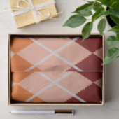 Realistisch Argyle Cloth Tissuepapier (Geschenk)