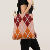 Realistisch Argyle Cloth Tote Bag (Dichtbij)