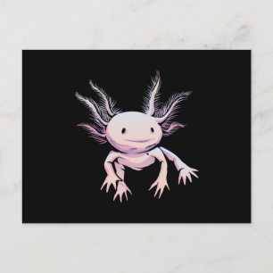 Realistisch Axolotl-dier Briefkaart