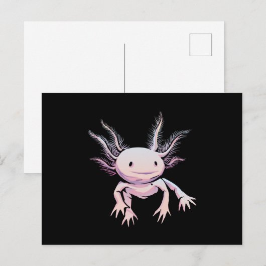 Realistisch Axolotl-dier Briefkaart (Voorkant / Achterkant)