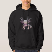 Realistisch Axolotl-dier Hoodie (Voorkant)