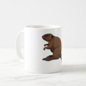 Realistisch Beaver Koffiemok (Voorkant links)