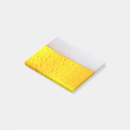 Realistisch bier post-it® notes (Schuin)