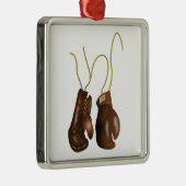 Realistisch boxinghandschoenen metalen ornament (Rechts)