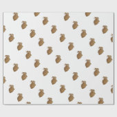 Realistisch Bunny Rabbit Cadeaupapier (Vlak)