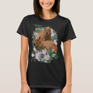 Realistisch Capybaras Cute Cottcore Hummingbird M T-shirt
