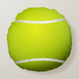 Realistisch Cool Tennis Ball Rond Kussen