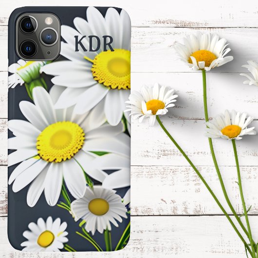 Realistisch Daisy Monogram Case-Mate iPhone Case