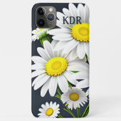 Realistisch Daisy Monogram Case-Mate iPhone Case (Achterkant)