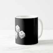 Realistisch dice Best Gift Koffiemok (Voorkant rechts)