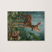 Realistisch dier kunst puzzel (Horizontaal)