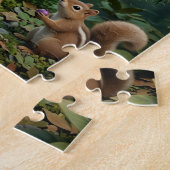 Realistisch dier kunst puzzel (Zijkant)