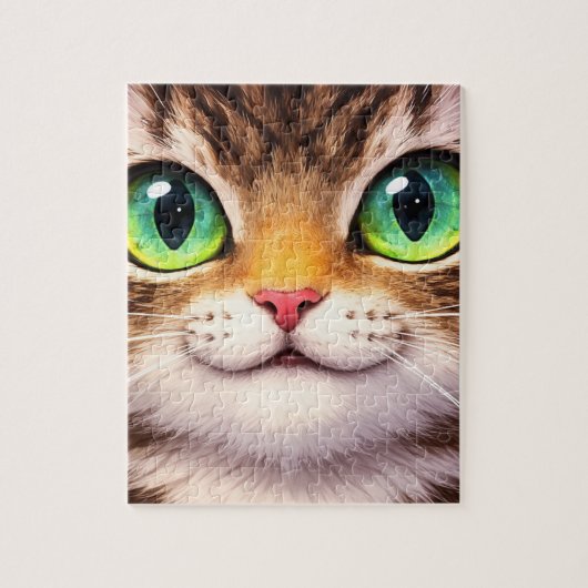 Realistisch Dieren Kunst Puzzel (Verticaal)