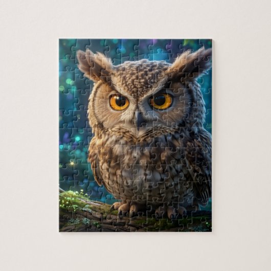 Realistisch Dieren Kunst Puzzel (Verticaal)