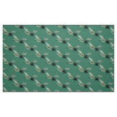 Realistisch dragonfly Polyester Poplin Fabric Stof (Fat Quarter)