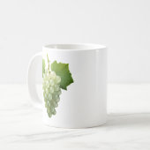 realistisch druivenras koffiemok (Voorkant links)