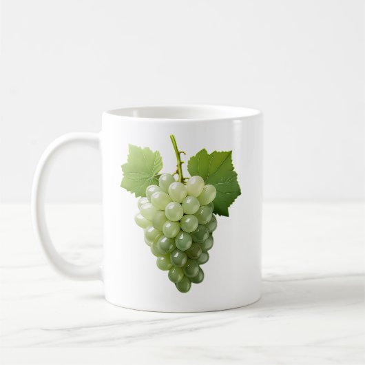 realistisch druivenras koffiemok (Links)