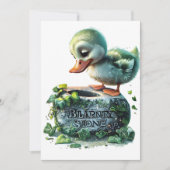 Realistisch eendje dat de Blarney Stone kust Kaart (Voorkant)