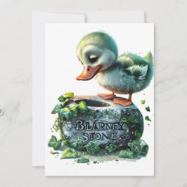 Realistisch eendje dat de Blarney Stone kust Kaart