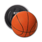 Realistisch en cool Basketball Button Flesopener (Voorkant)