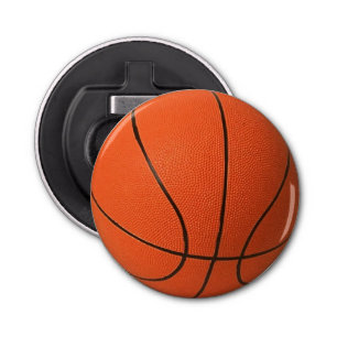 Realistisch en cool Basketball Button Flesopener