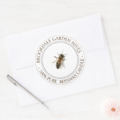 Realistisch etiket voor bijenwas (Envelop)