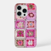 Realistisch Gehaakt Granny Square iPhone Hoesje (Achterkant)