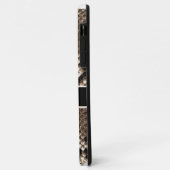 Realistisch getextureerde slangenhuidafdruk Case-Mate iPhone case (Achterkant/links)