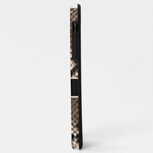 Realistisch getextureerde slangenhuidafdruk Case-Mate iPhone case (Achterkant/links)