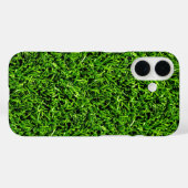 Realistisch grass fototextuur Funny Bright Green Case-Mate iPhone Case (Achterkant (horizontaal))