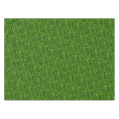 Realistisch grass fototextuur Funny Bright Green Tafelkleed (Voorkant (Horizontaal))