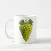 Realistisch groen druivenras koffiemok (Links)