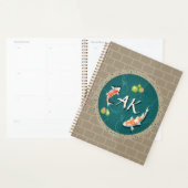 Realistisch-groene Japanse Koi Fish Pond Planner (Display)