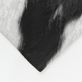 Realistisch Holstein Koeienhuid Kijk Fleece Deken (Hoek)