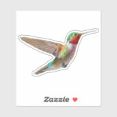 Realistisch Hummingbird Sticker (Vel)