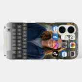 Realistisch iPhone-homescreen Bergmeer Case-Mate iPhone Case (Achterkant (horizontaal))