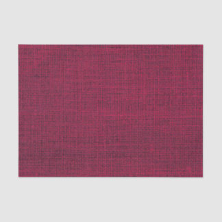 Realistisch Jute Rustiek Eenvoudig Magenta Burgund Tissuepapier