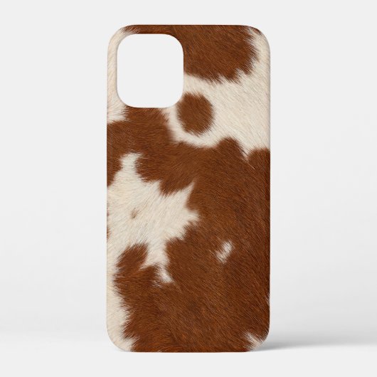 Realistisch kalfslederpatroon Case-Mate iPhone case (Achterkant)