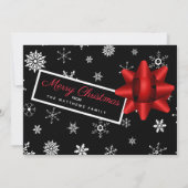 Realistisch kerstcadeau - Aangepaste foto Feestdagenkaart (Achterkant)