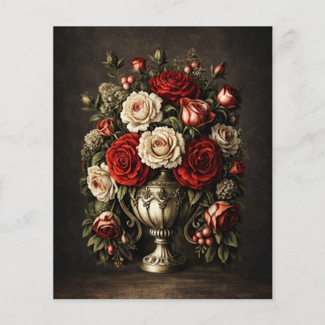 Realistisch Landelijk Bloemendecoupage & Scrapbook (Voorkant)