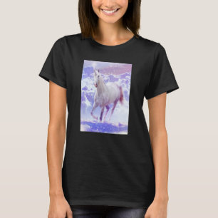 Realistisch Magische Unicorn die door de huid loop T-shirt